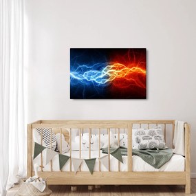 Az elektromos feszültség képe (90x60 cm)