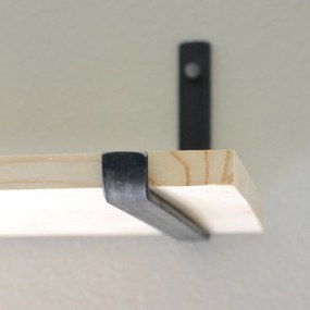 Lam008 Black and Oak polc