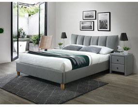 Sandy II ágy 160 × 200 cm, szürke