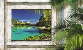 Fotótapéta - Strand, tenger, homok (152,5x104 cm)