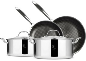 BerlingerHaus Eternal titánbevonatú edénykészlet, 6 db