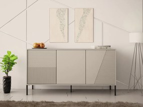 Szekrény 160 Meretaz 03 (kasmír + fekete) . 1105909