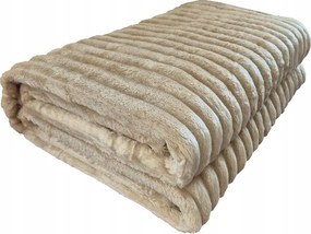 Mikro plüss takaró 220x200cm Viola bézs