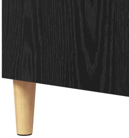 Széf Musta tammi 57 x 35 x 89.5 cm Faanyag