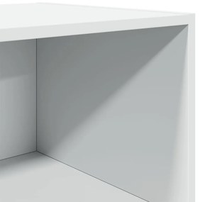 fehér szerelt fa magasszekrény 50 x 41 x 185