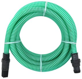 zöld PVC szívótömlő PVC csatlakozókkal 1 4 m&quot;