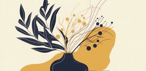 Poszter 91,3x44,5cm Sötét levelek nyugalma