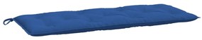 2 db kék oxford szövet kerti padpárna 120 x 50 x 7 cm