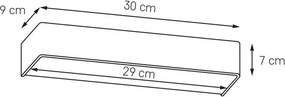 KASPA 20301102 FLAT Modern Mennyezeti Lámpa LED IP20