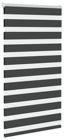 zebrafüggönnyel fekete szövetszélesség 70,9 cm poliészter