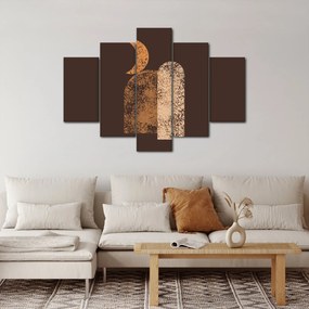 Kép - Narancssárga ívek N⁰2 (150x105 cm)