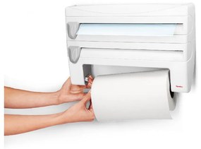 Többfunkciós konyhai adagoló és tartó polc, hossz 38 cm - Metaltex
