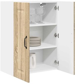 Fali konyhaszekrény Sonoma tölgy 60 x 31 x 80 cm Faanyag