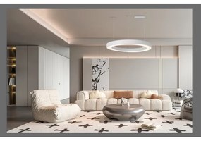 Immax NEO 07214L - LED Dimmelhető csillár PASTEL LED/68W/230V fehér 95cm Tuya + távirányító