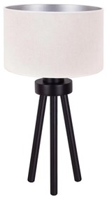 Duolla Duolla - Asztali lámpa LYON 1xE27/15W/230V krém DU602259
