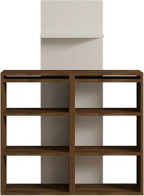 Handy Walnut and White íróasztal