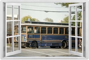 Poszterek 90x60 Antik Trolleybus