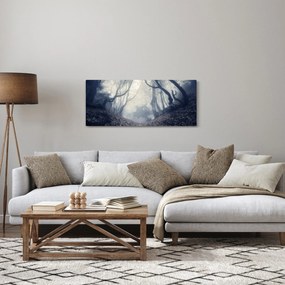 Kép - Erdő a ködben (120x50 cm)