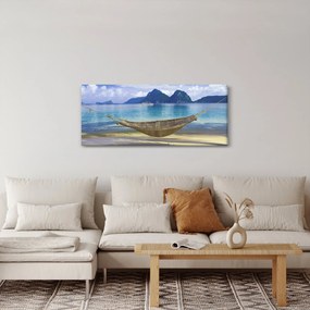 Kép - Egy függőágy képe a tengerparton 2 (120x50 cm)
