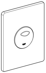 GROHE 38862SH0 - SKATE nyomólap 156 × 197 mm fehér