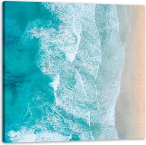 Vászonkép Hullámok Víz Nyugalom Óceán 40X40 cm Ideális ajándék
