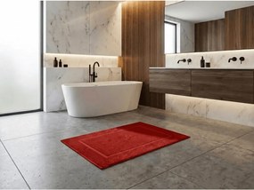 Hotel piros fürdőszobaszőnyeg 750g/m2