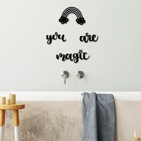 You're fém fali dekoráció, 30×19 cm