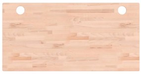tömör bükkfa íróasztallap 100 x 50 x 2,5 cm