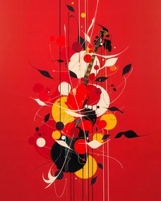 Poszter 40x50cm Dallamos szín