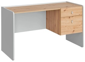 Számítógépasztal Voncile 20 ASPG VV BK (gyöngyszürke + artrisan tölgy). 1024248