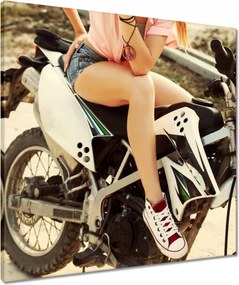Vászonkép 60x60 Motorkerékpárok