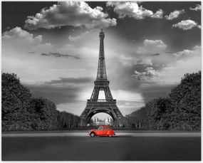 Poszterek 50x40 Eiffel-torony Franciaország