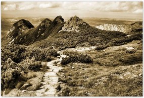 Poszterek 185x125 Tátra Lengyel hegyek Kilátás