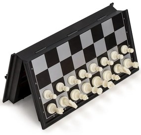 Procart Mágneses sakkjáték, interaktív játék 32 figurával, 32x32 cm-es játéktáblával