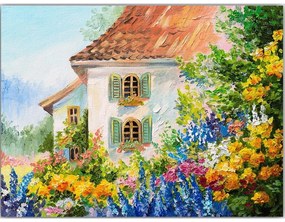 Kép 100x70 cm House – Wallity