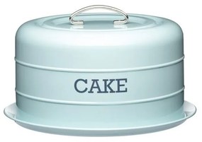 Nostalgia kék tortatartó fémdoboz, ⌀ 28,5 cm - Kitchen Craft