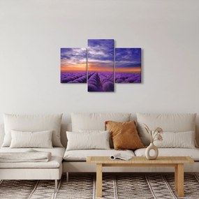Egy levendula mező képe (90x60 cm)