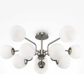 Maytoni modern mennyezeti lámpa erich fehér nikkel mymod221pl-10n