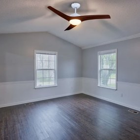 LED Mennyezeti lámpa ventilátorral LED/15W/230V 3000/4000/6400K + távirányító