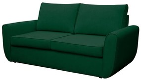 Paloma 2-es (fix) kanapé, méregzöld