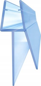 Paraván Ajtó Zuhanykabin Tömítés Alsó Vízszintes 4 5 6mm 100CM