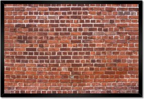 Poszterek keretben 60x40 Tégla fal Tégla