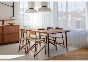 Fekete-barna étkezőszék Fawn – Gazzda