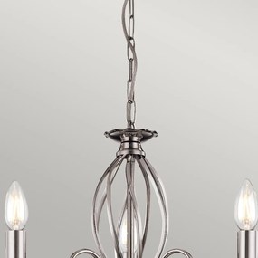 Elstead Lighting AEGEAN AG3-POL-NICKEL Csillár 3x60W/E14