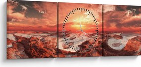 Kép - Mars (órával) (90x30 cm)