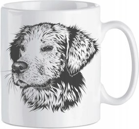 Golden Retriever kutya mintás bögre 330 ml