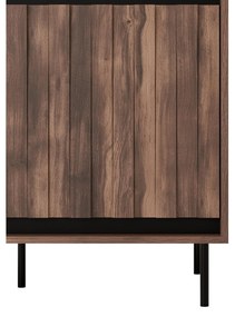 Ruhásszekrény Sting S1 (dió + fekete). 1092423