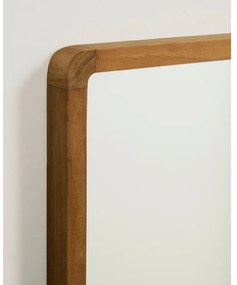 Fali tükör tömörfa kerettel 45x70 cm Shamel – Kave Home