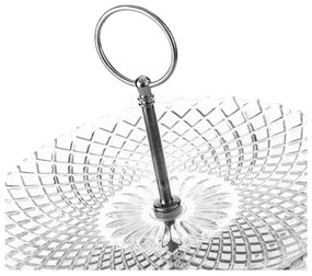 Üveg emeletes kínálótálca Harlequin – Casa Selección