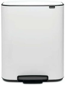 Bo pedálos szemetes, 60 l, fehér, Brabantia